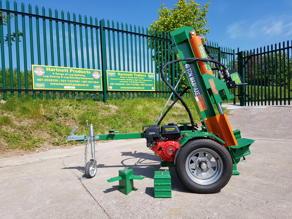 New 40 Ton Log Splitter Design