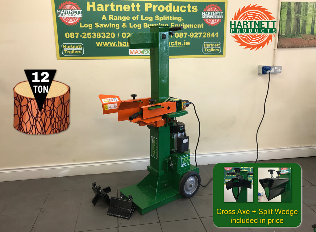 Introducing our ALL NEW 12 Ton Electric Log Splitter for sale