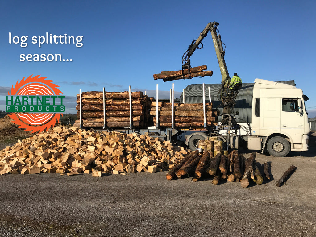 Log Splitting Season