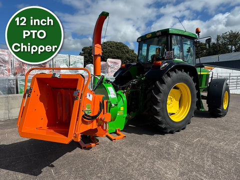 for sale Hartnett products forest logs cork Ireland domestic wood chipper 12ich PTO Chipper tractor shredder