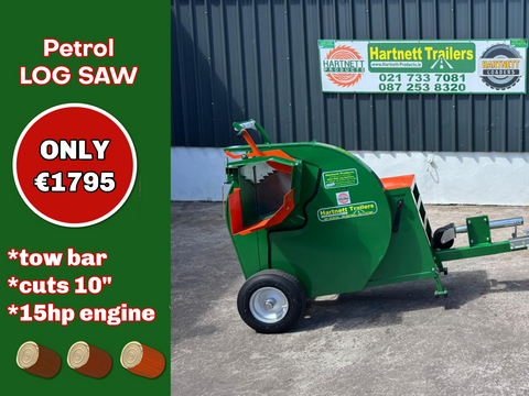 NEW Petrol Log Saw 15HP