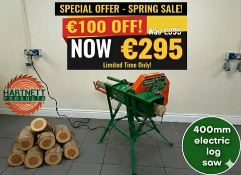NEW 400mm Electric Log Saw