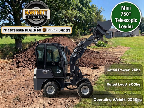 Mini 750T Telescopic Wheel Loader