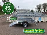 New M-TEC 6x4 Single Axle Trailer