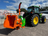 for sale Hartnett products forest logs cork Ireland domestic wood chipper 12ich PTO Chipper tractor shredder