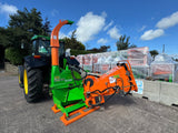 for sale Hartnett products forest logs cork Ireland domestic wood chipper 12ich PTO Chipper tractor shredder