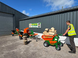 log splitter big for sale ireland hartnett products wood table 40ton trees petrol cutter donoughmore cork 