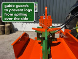 25 Ton Tractor Log Splitter with Hydraulic Axe