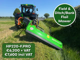 Field & Ditch Bank Flail Mower - PTO (HP220-F.PRO)