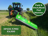 Field & Ditch Bank Flail Mulcher - PTO (HP220-F.PRO)