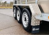 MTEC 14x6 Tri-Axle Livestock Trailer with Tank