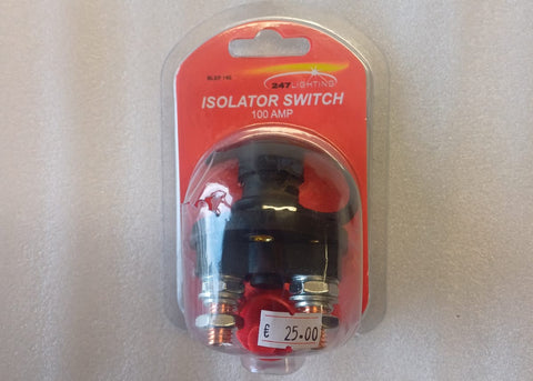 Battery Isolator Switch 100A 12V (BLEP740)