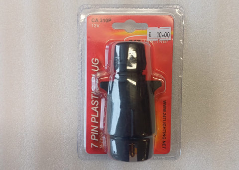 12N 7 PIN PLASTIC PLUG IN TYPE (CA310P)