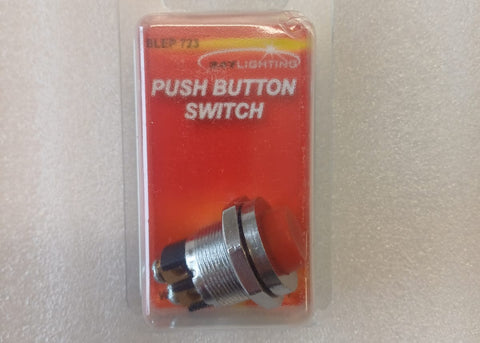 PUSH BUTTON MOM SWITCH H/D 12V RED (BLEP723)