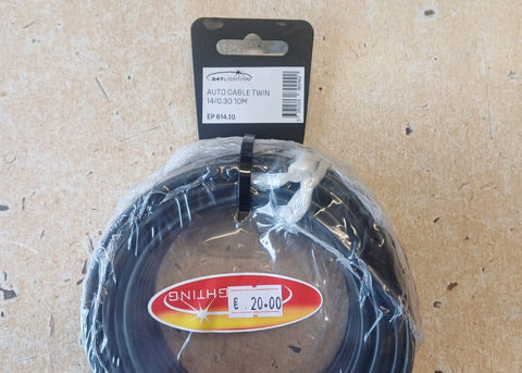 AUTO CABLE TWIN 14/0.30 10MM (EP 614.10)