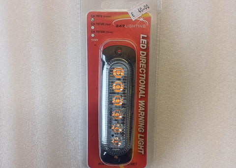 `LIGHTING WARNING 6 LED LAMP 10/30V (CA 7073A)