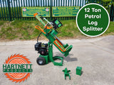 New 12 Ton Heavy Duty Petrol Log Splitter