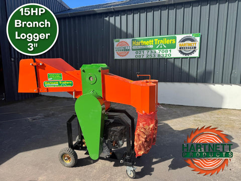 Branch Logger 3-inch 15HP (Twin Outlet)