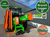 Branch Logger 4 inch PTO Driven with Conveyor