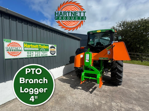 Branch Logger 4 inch PTO Driven with Bag Filler Outlet