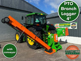 Branch Logger 4 inch PTO Driven with Conveyor