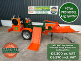 40 Ton PRO-MODEL Log Splitter