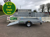 New M-TEC 8x4 Single Axle Trailer