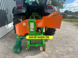 Branch Logger 4 inch PTO Driven with Bag Filler Outlet
