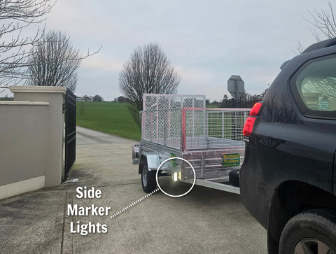 Side Marker Light for Hartnett Single Axle Trailer