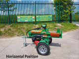 petrol log splitter Cork, machine for splitting firewood logs 