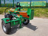 petrol log splitter Cork, machine for splitting firewood logs 