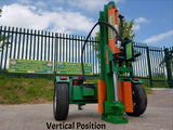 petrol log splitter Cork, machine for splitting firewood logs 