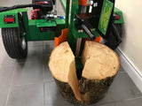 New 40 Ton Petrol Log Splitter (Vertical + Horizontal) with 4-way axe