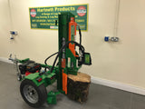 petrol log splitter Cork, machine for splitting firewood logs 