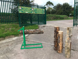 timber croc log holder for sale Ireland