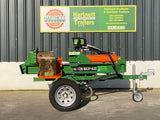 New 40 Ton Petrol Log Splitter (Diagonal + Horizontal) with 4-way axe