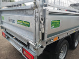 M-TEC 8x5 Tipping Trailer for sale cork ireland