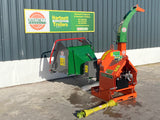 PTO Wood Chippers for sale Ireland, PTO driven woodchipper