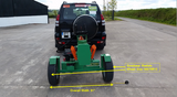 New 40 Ton Petrol Log Splitter (Vertical + Horizontal) with 4-way axe