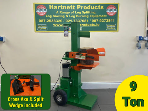 9 Ton Electric Log Splitter For Sale