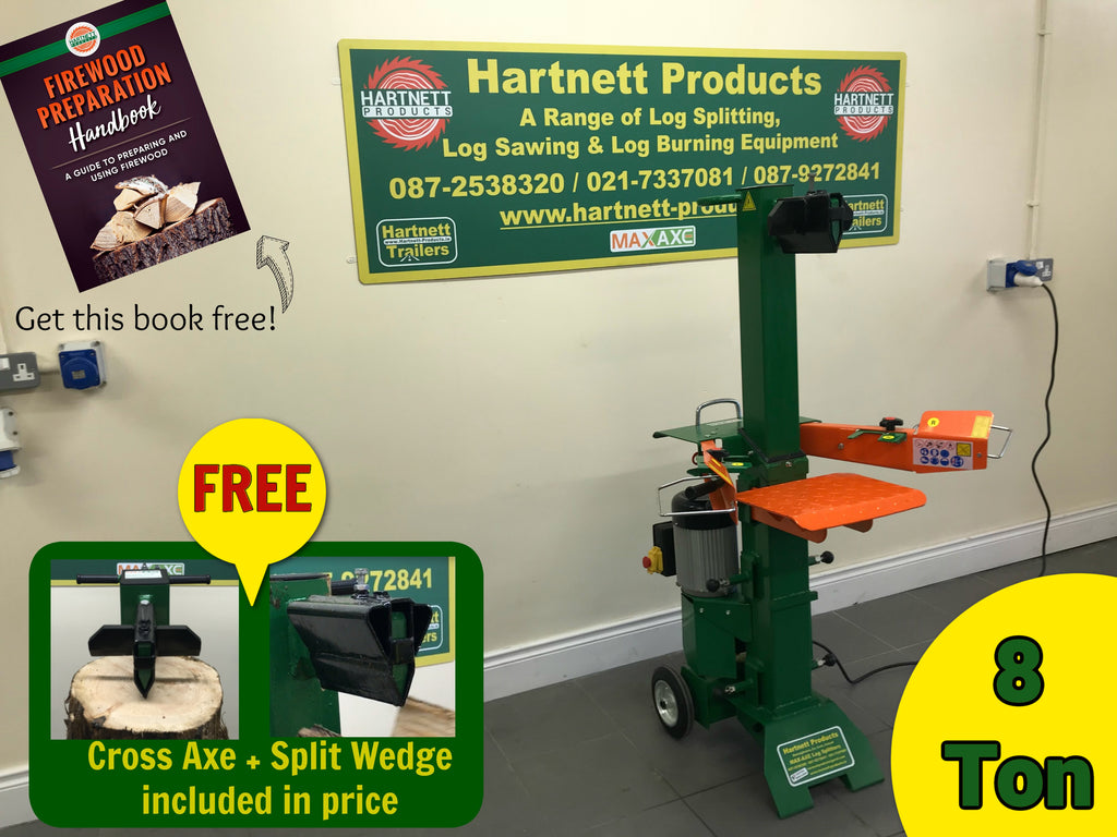 Best Value Log Splitters for Sale in Ireland Hartnett Products
